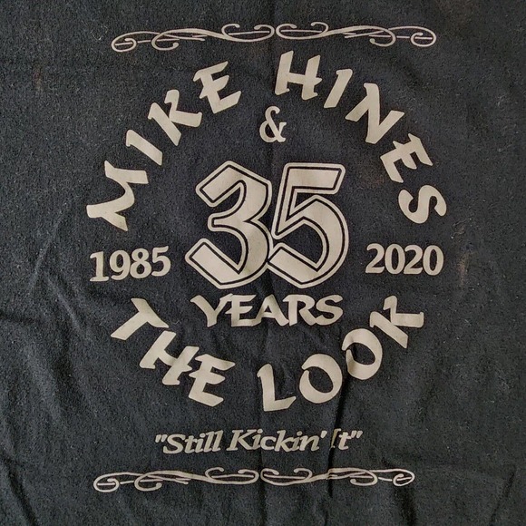 Mike Hines & The Look Band Delaware Mens Sz XL - Picture 2 of 3